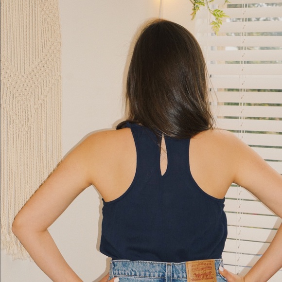 Crocheted Flower Summer Top - Picture 2 of 3